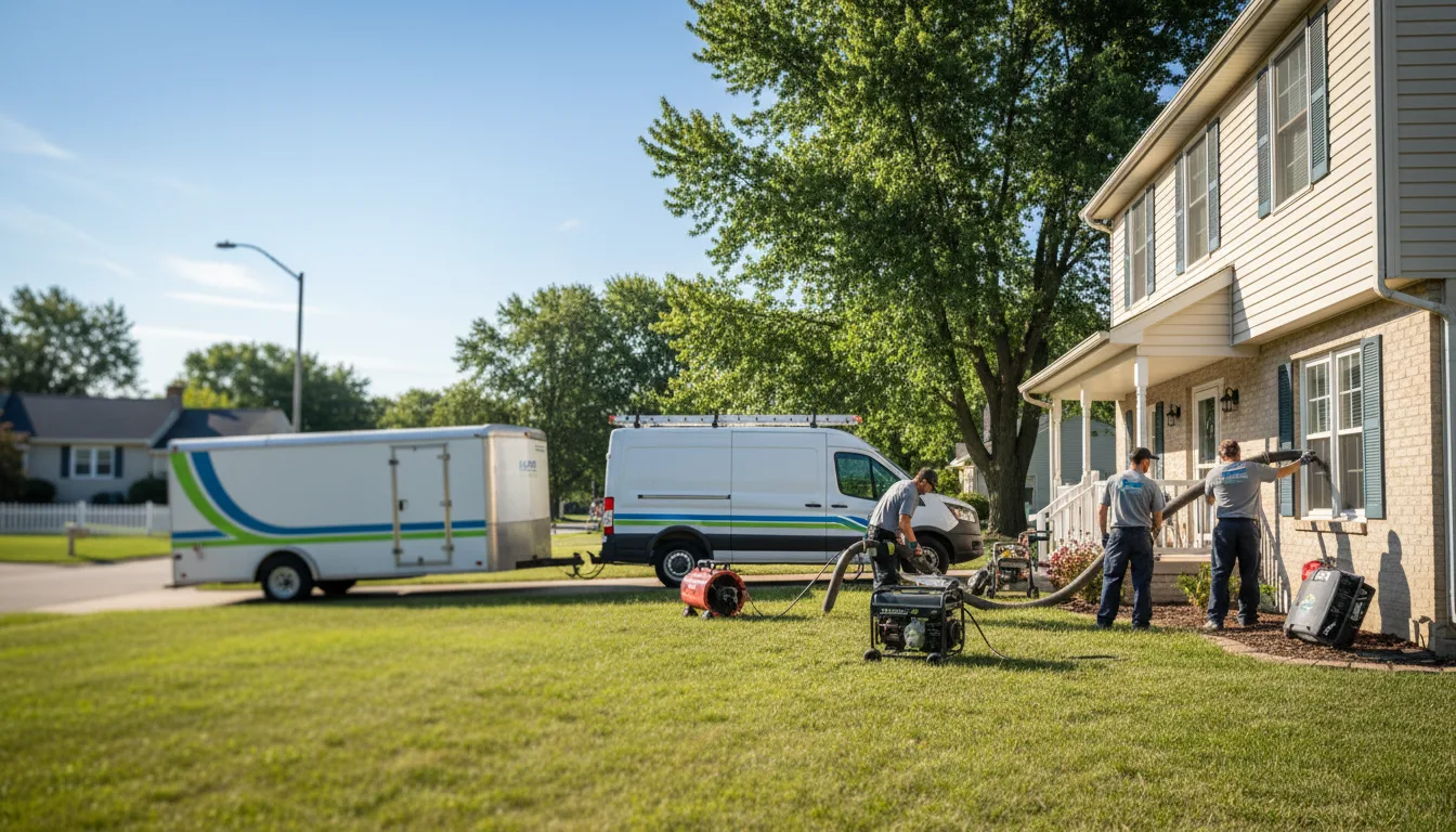 Flooded Basement Restoration And Cleanup With Repair in Hinton, IA near me